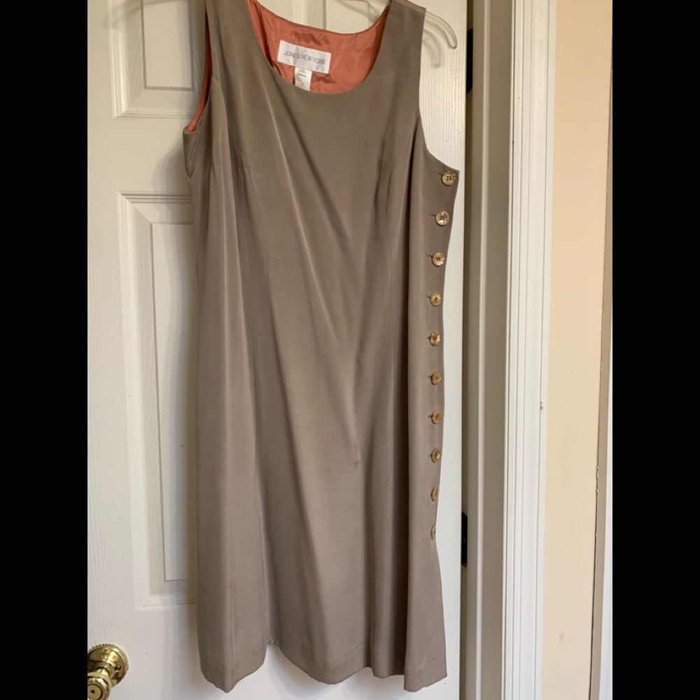 100% silk dress